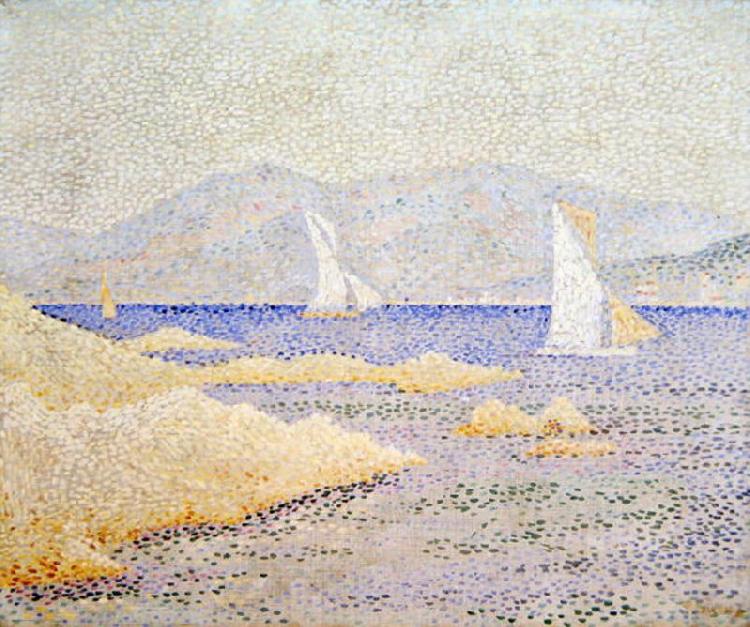 Paul Signac Coast Scene